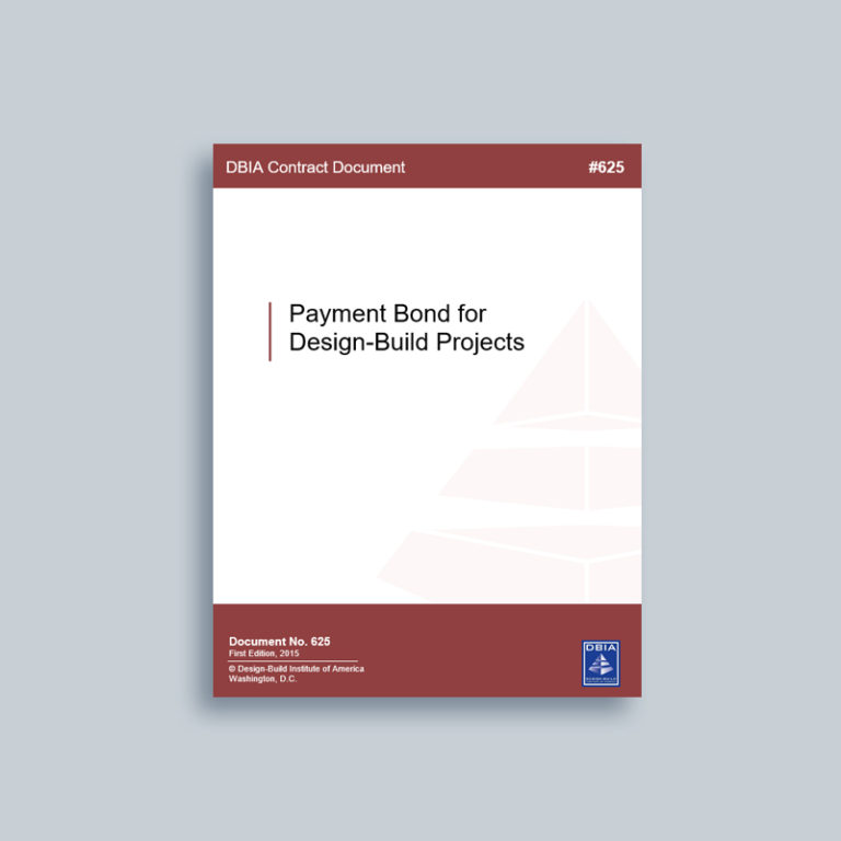 dbia-625-payment-bond-for-design-build-projects-dbia-bookstore