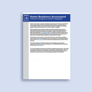 Owner Readiness Assessment